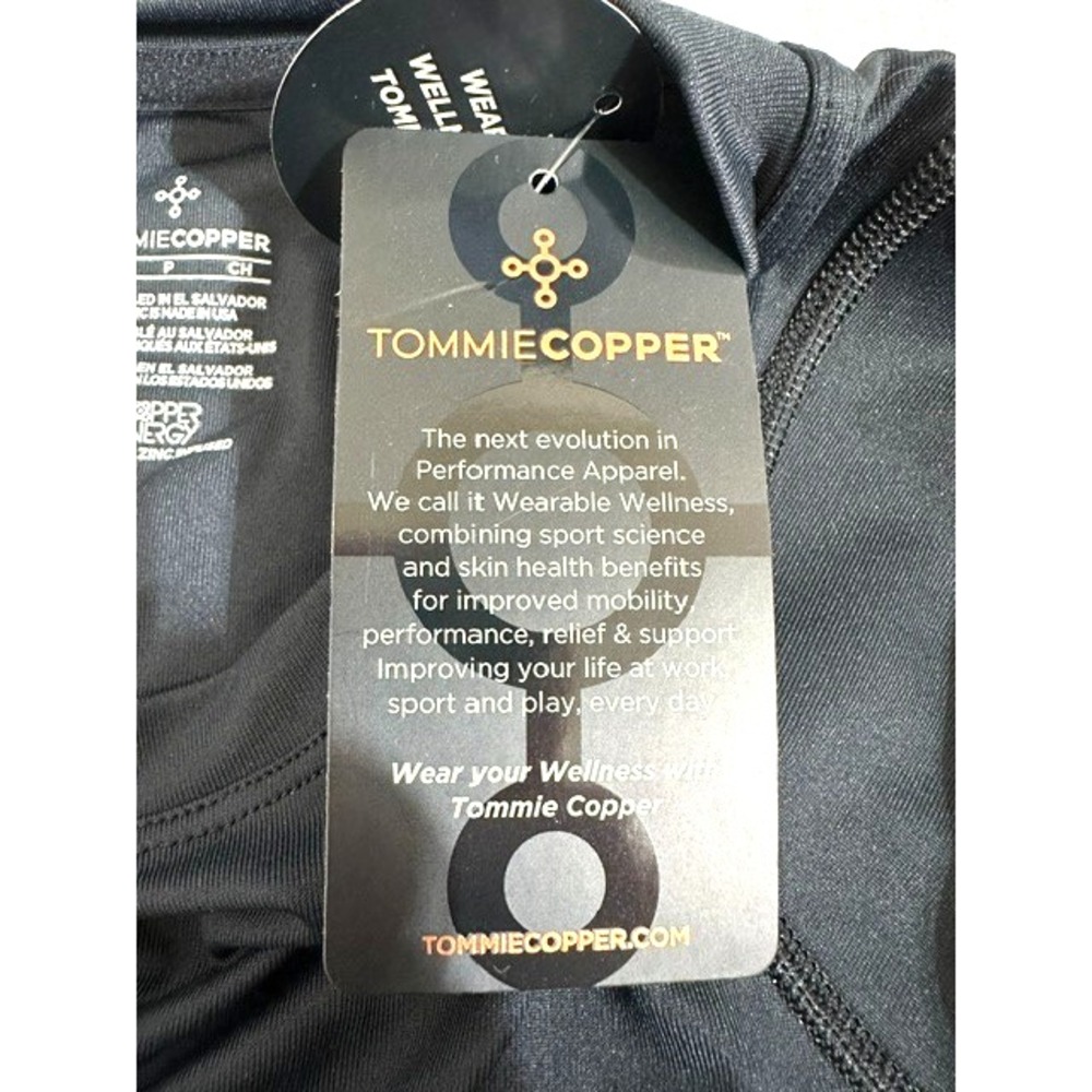 Tommie Copper Women's Small Black Long Sleeve Shoulder Centric Support Shirt NWT - Picture 11 of 11